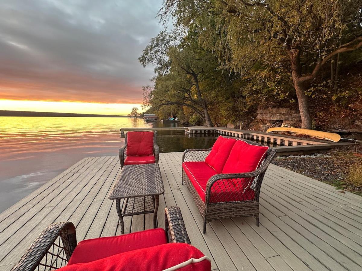 Cayuga Lake Cottage With Private Lake Access Washingtonville Luaran gambar