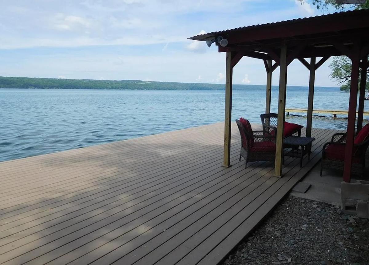 Cayuga Lake Cottage With Private Lake Access Washingtonville Luaran gambar